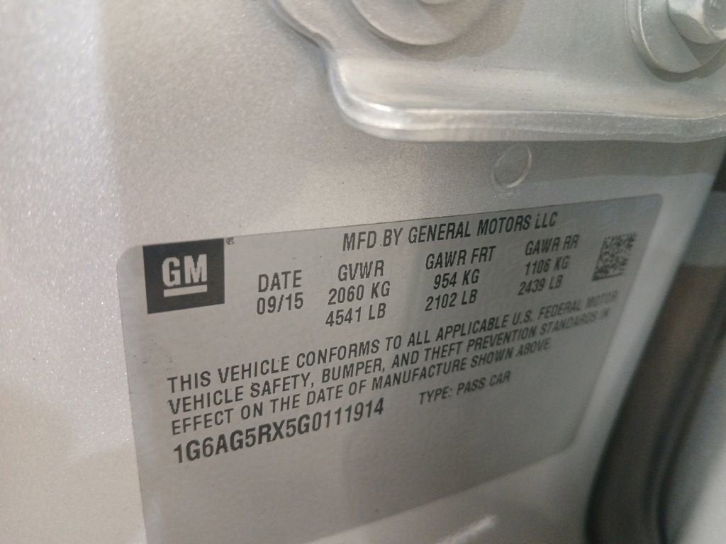 2016 Cadillac ATS Standard AWD