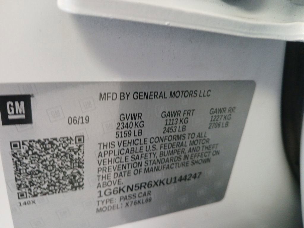 2019 Cadillac CT6 Sport AWD