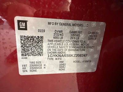 2019 Cadillac XT5 FWD