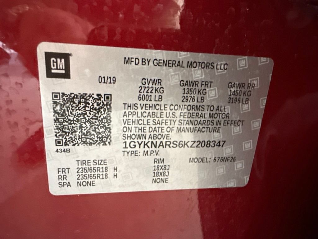 2019 Cadillac XT5 FWD