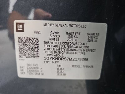2021 Cadillac XT5 AWD Premium Luxury