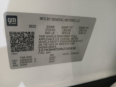 2022 Cadillac XT5 Sport