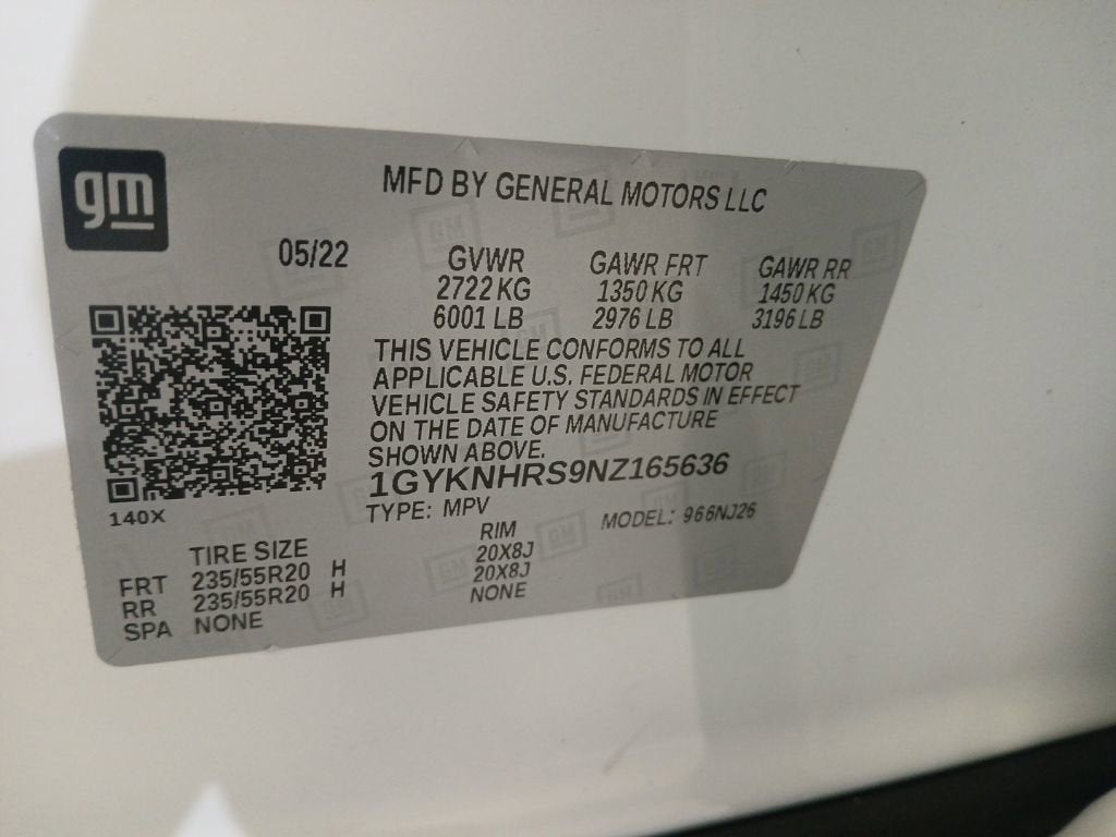 2022 Cadillac XT5 Sport