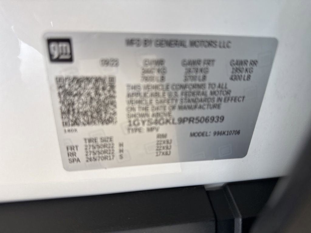 2023 Cadillac Escalade Sport Platinum