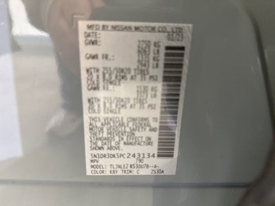2023 Nissan Pathfinder Platinum