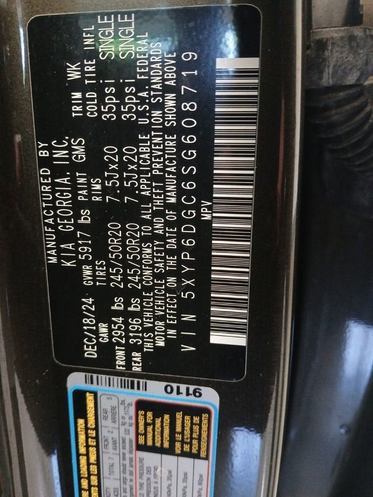 2025 Kia Telluride S