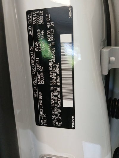 2021 Volvo S60 Inscription