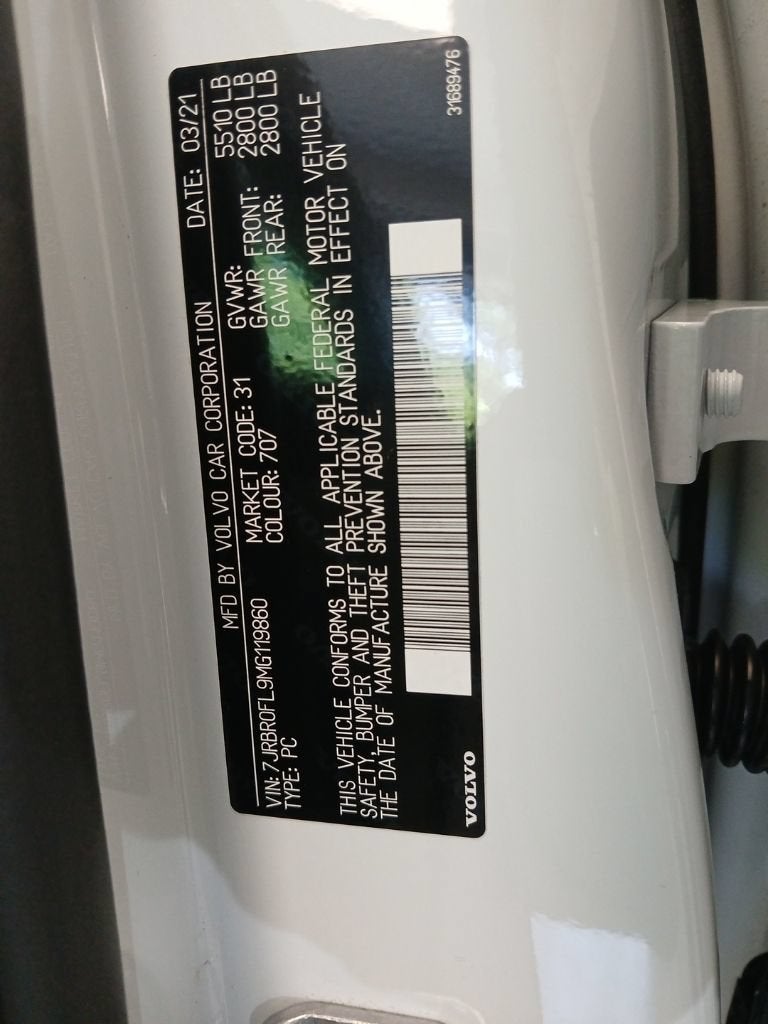 2021 Volvo S60 Inscription