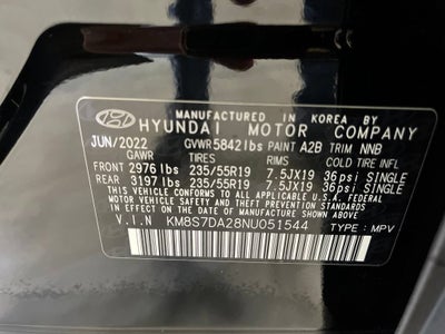 2022 Hyundai Santa Fe Plug-In Hybrid Limited