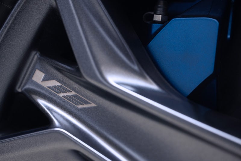 Close-up of the 2026 OPTIQ-V Brembo Performance Front Brakes | Otto Cadillac in Albany NY