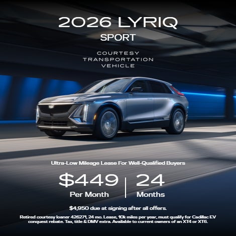 2026 Cadillac Lyriq