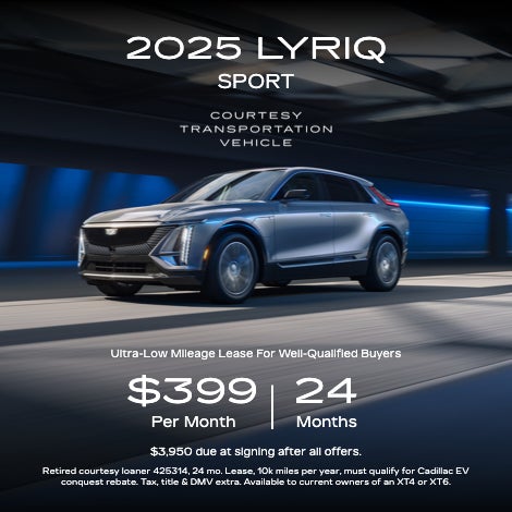 2025 Cadillac Lyriq