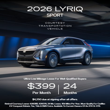2026 Cadillac Lyriq